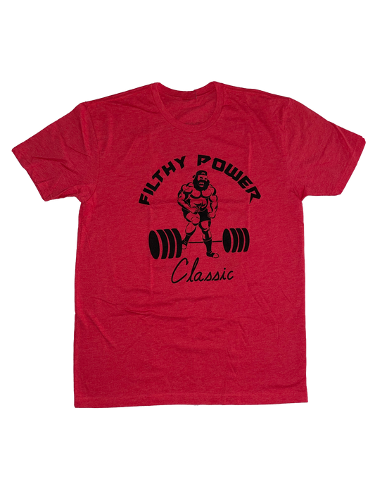Filthy Power Classic - Red T-Shirt
