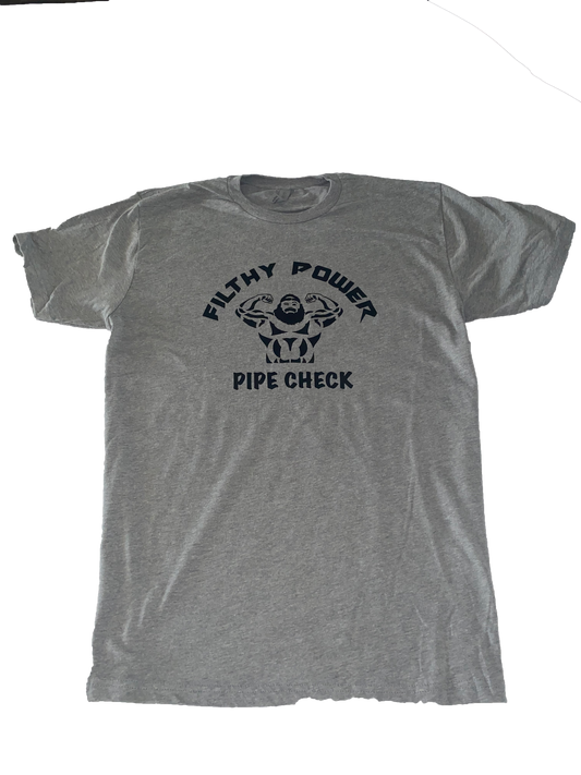 Filthy Power Pipe Check T-shirt