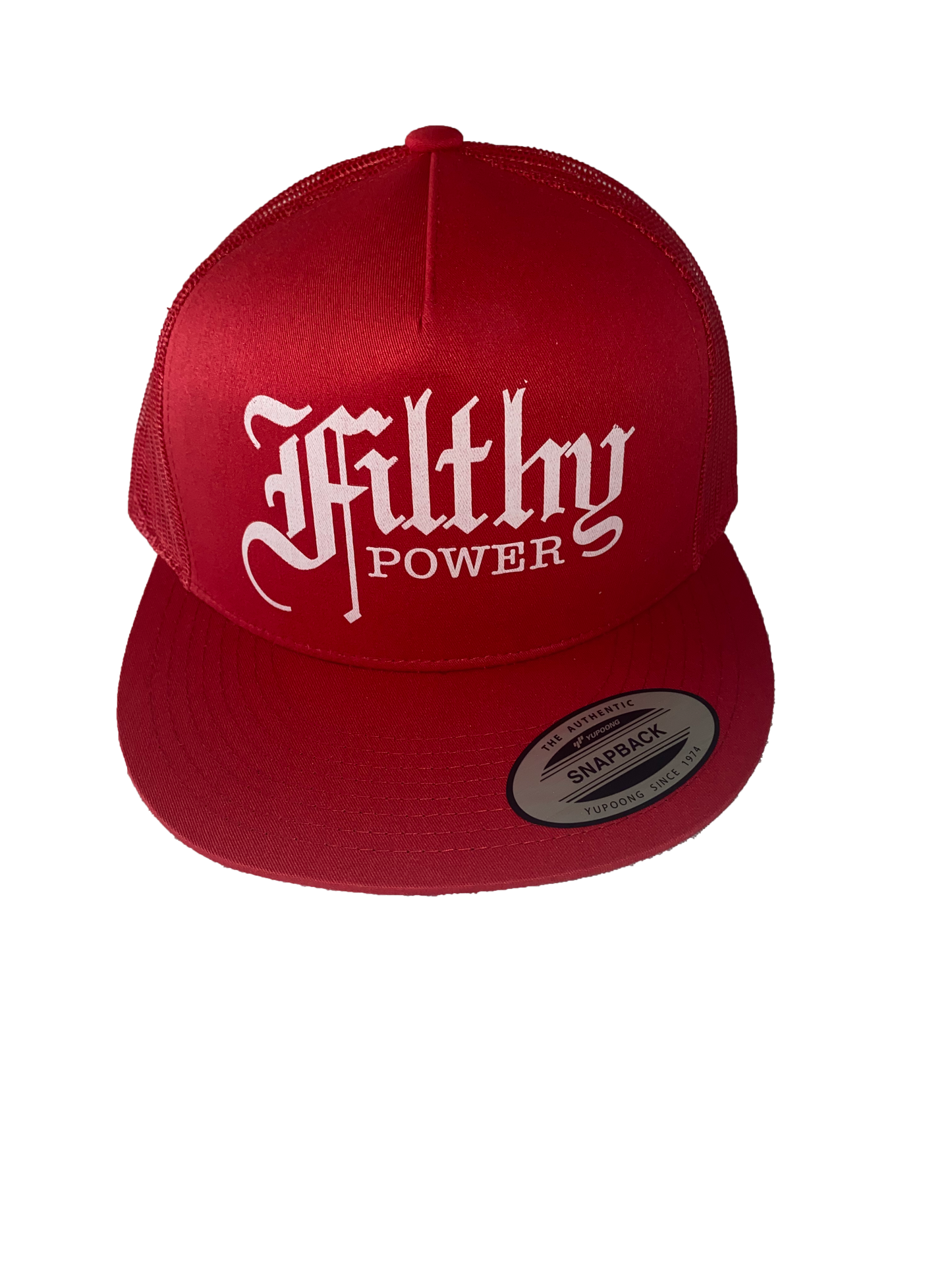 Red Filthy Power Snap Back